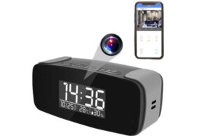 L’Horloge mini caméra espion WiFi de Yonis